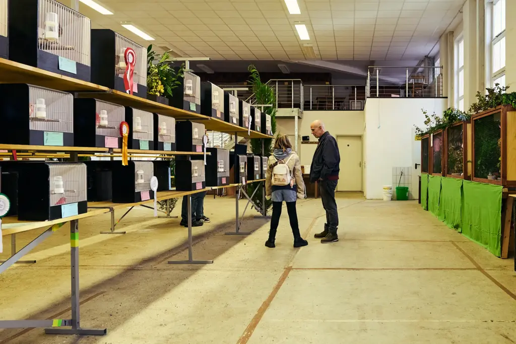 Der Vorstand Albert Keil mit seiner Enkeltochter